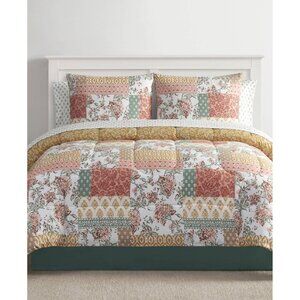 NWT Highline Langford 8-Piece Comforter Bedding Set M700866 Multicolor Full